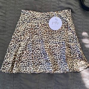 Princess Polly Cheetah Print Mini Skirt